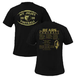 MJYFL 10U JV Football "2020 Football" T-shirt YOUTH
