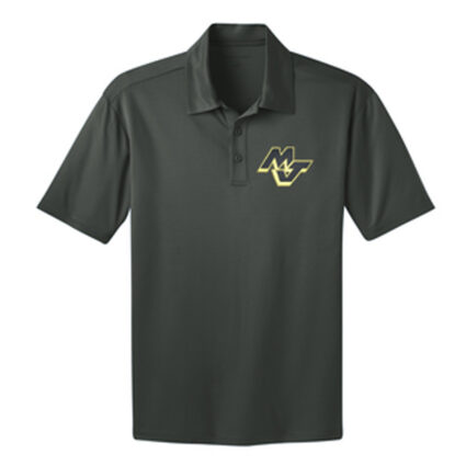 Mt. Juliet Bears Dri-Fit Polo in Black or Charcoal w/ "MJ