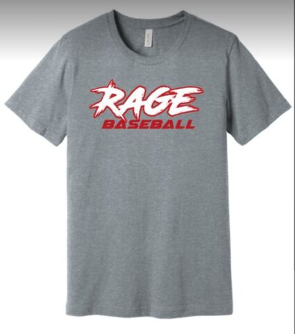 Wilson County Rage Adult Grey T-Shirt XS-XXL