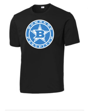 Bombers ST350 Sport-Tek® PosiCharge® Competitor™ Black Tee "Bombers" CIRCLE