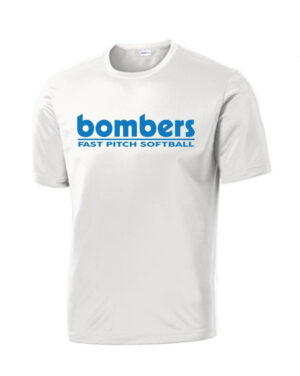 Bombers ST350 Sport-Tek® PosiCharge® Competitor™ White Tee "Bombers"
