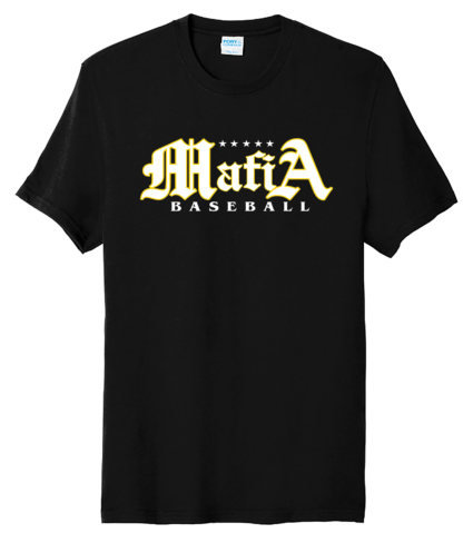 Five Star Mafia "Mafia Baseball" PC455 Port & Company ® Fan Favorite ™ Blend Tee