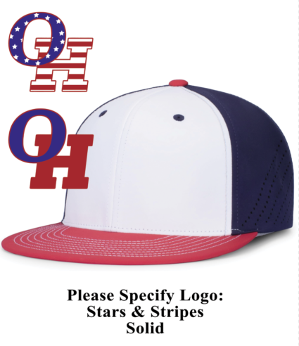 Old Hickory Baseball ES471 - OHB Cap - Please Specify Logo (Stars & Stripes OR Solid)