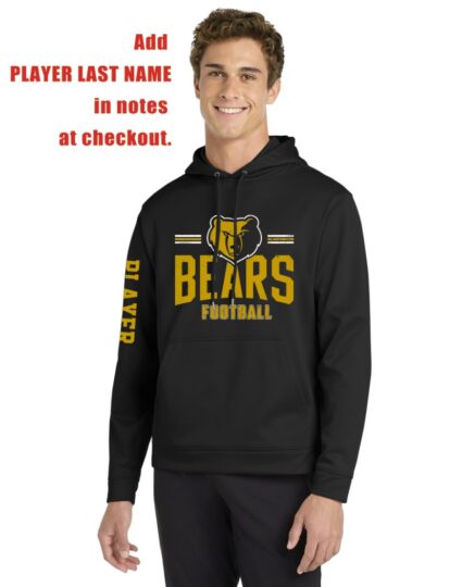 2025 MJYF C Bears Team Hoodie ST244/Y Black