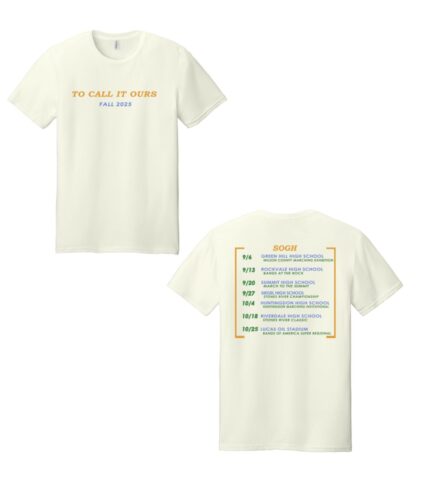 GH Band IC46M Sweet Cream Showprint Style Tee