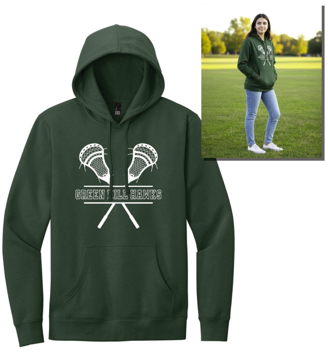 DT6100 GHHS Lacrosse - Crossing Hoodie